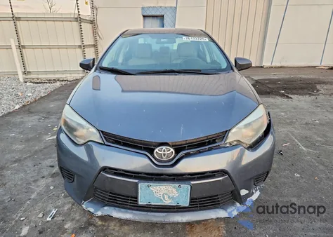 2016 Toyota Corolla L z USA, uszkodzony, nr VIN 2T1BURHE4GC728485